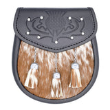 Saddlery Leather Semi Dress Sporran