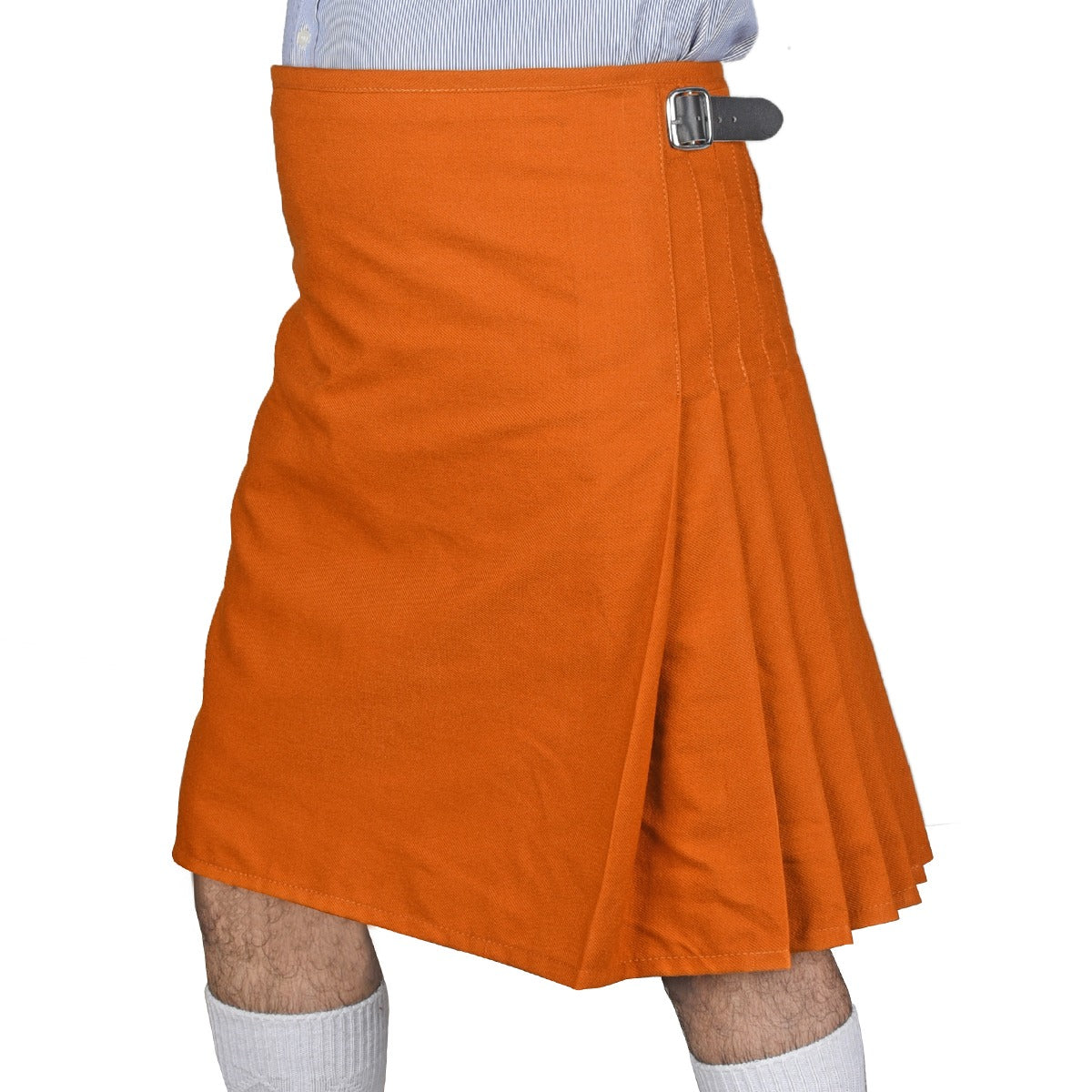 Saffron Tartan Kilt Left