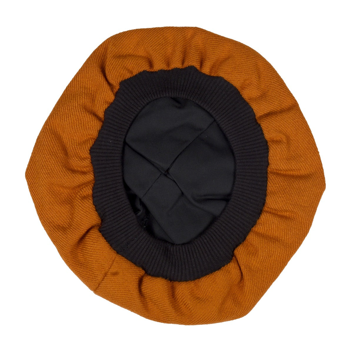Saffron Tartan Tammy Hat Back