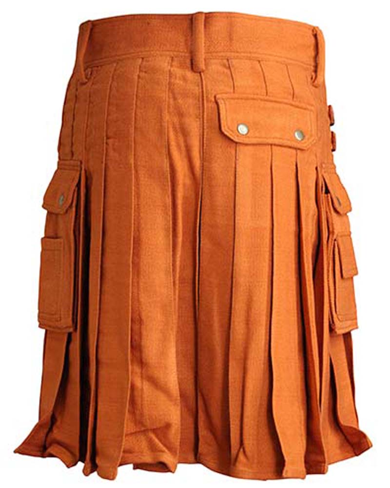 Saffron Tartan Utility Kilt