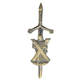 Saint Andrew Saltire Kilt Pin Antique Main