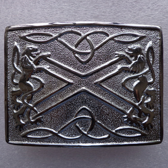 Saltire Kilt Belt Buckle