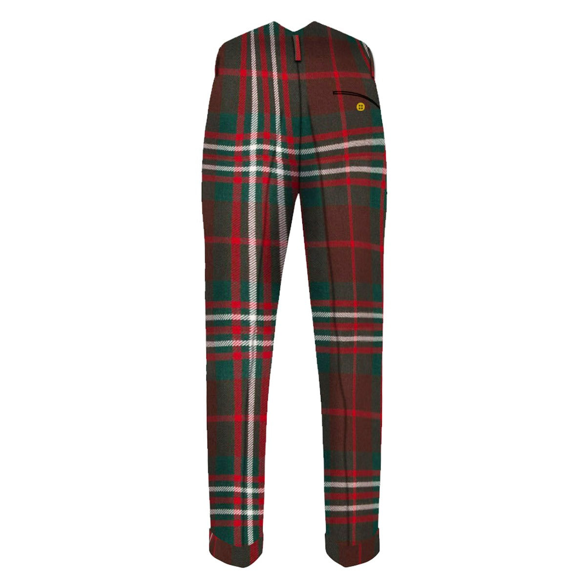 Scott Hunting Modern Tartan Trouser Back