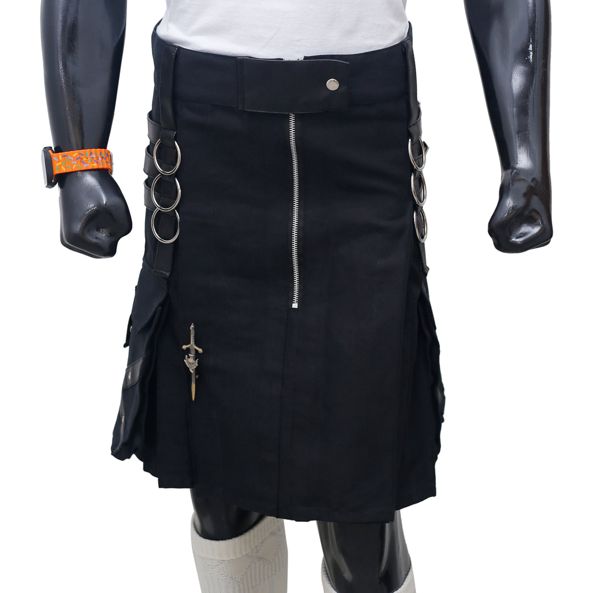 Scottish Black Gothic Kilt