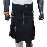 Scottish Black Gothic Kilt