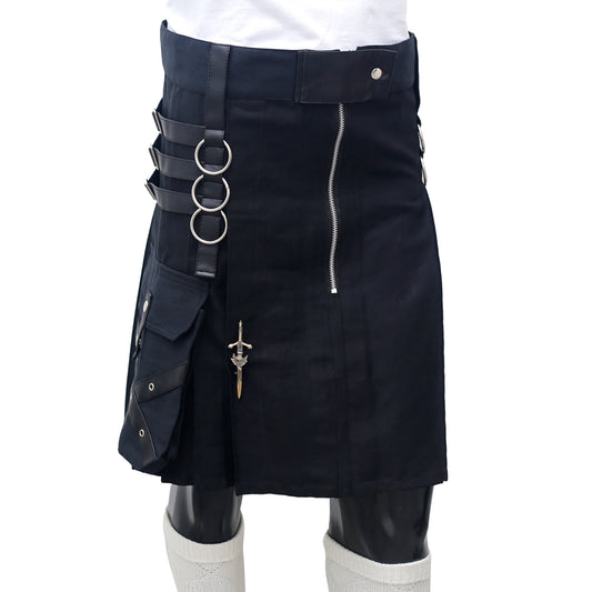 Scottish Black Gothic Kilt