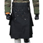 Scottish Black Utility Kilt