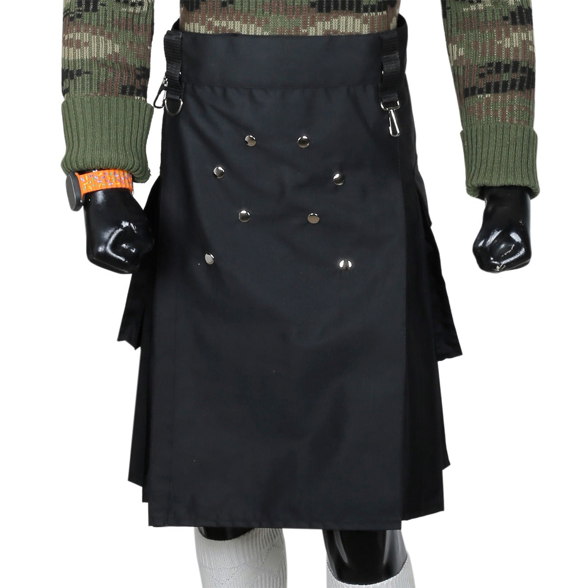 Scottish Black Utility Kilt