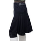 Scottish Black Wool Kilt Left