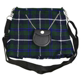 Scottish Blue Douglas Tartan  Ladies Shoulder Bag