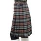 Scottish Campbell Old Weathered Tartan Kilt Left
