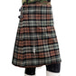 Scottish Campbell Old Weathered Tartan Kilt Right