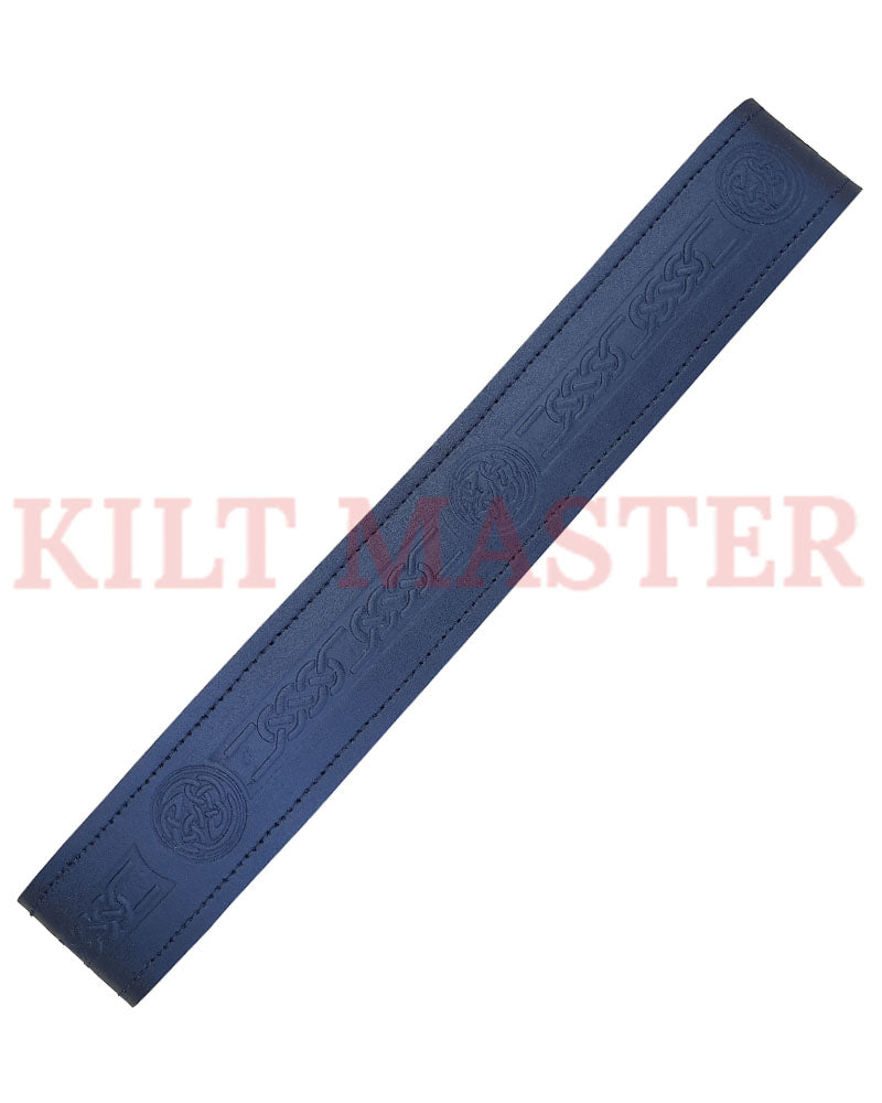 Scottish Celtic Kilt Leather Belt