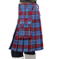 Scottish Dunbroch Tartan Utility Kilt Left