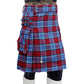 Scottish Dunbroch Tartan Utility Kilt Right