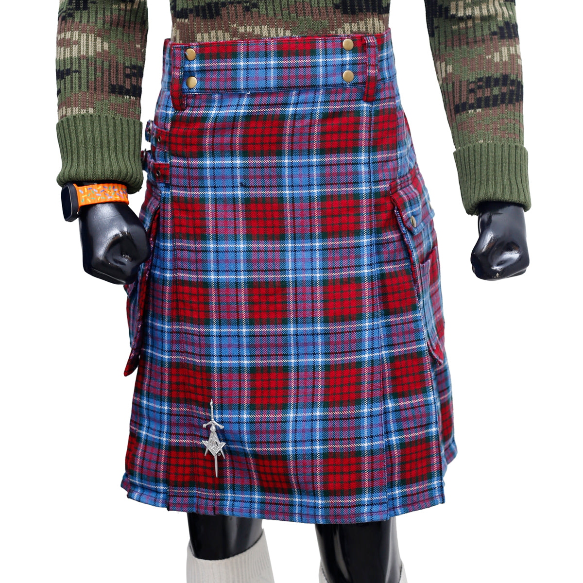 Scottish Dunbroch Tartan Utility Kilt