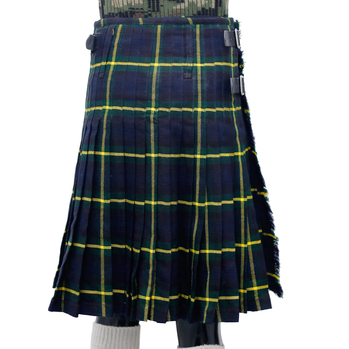 Scottish Gordon Tartan kilt Back Photo