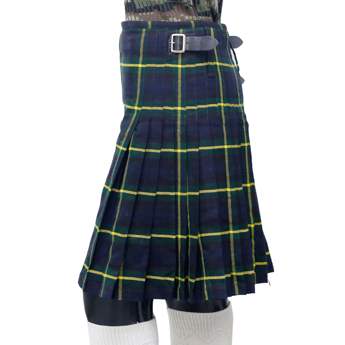 Scottish Gordon Tartan kilt Left
