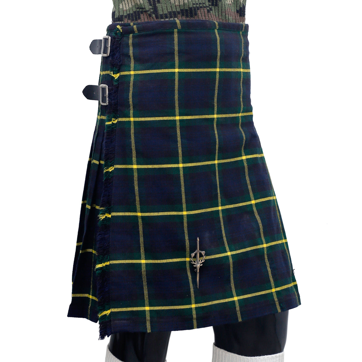 Scottish Gordon Tartan kilt Right
