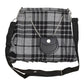 Scottish Grey Night Watch Tartan Ladies Hand Bag Front