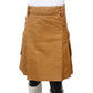 Scottish Khaaki Utility Kilt Front