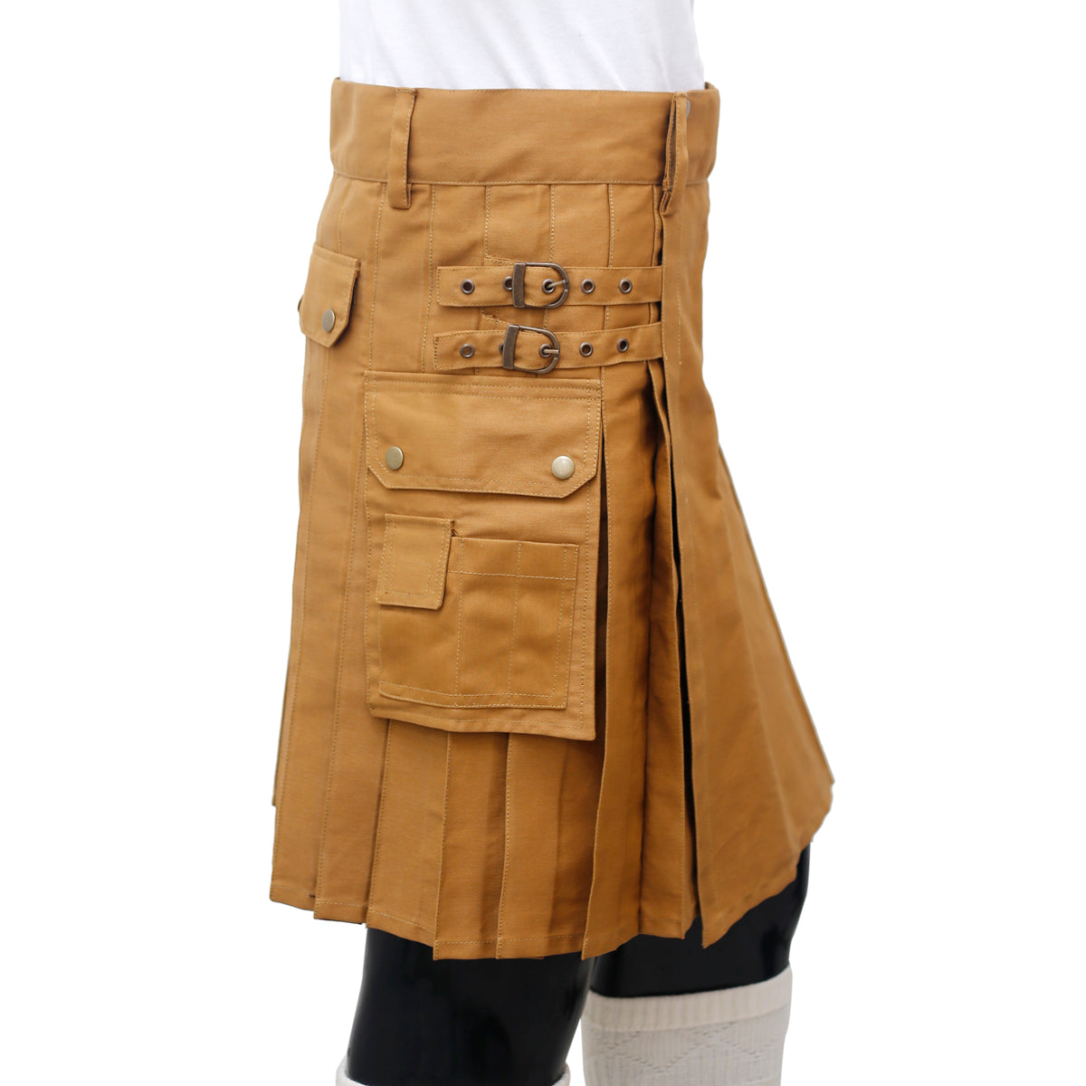 Scottish Khaaki Utility Kilt Right Spec