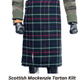 Scottish Mackenzie Tartan Kilt