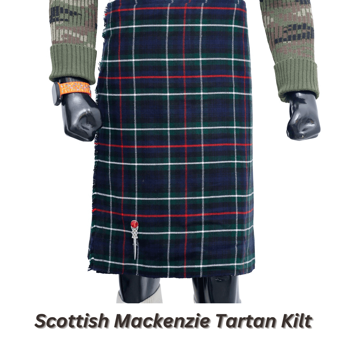 Scottish Mackenzie Tartan Kilt