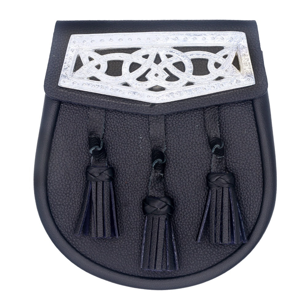 Scottish Men's Kilt Bag With Metal Plate
