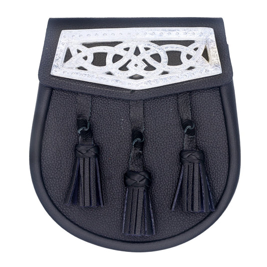 Scottish Men's Kilt Bag With Metal Plate