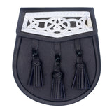 Scottish Men's Kilt Bag With Metal Plate