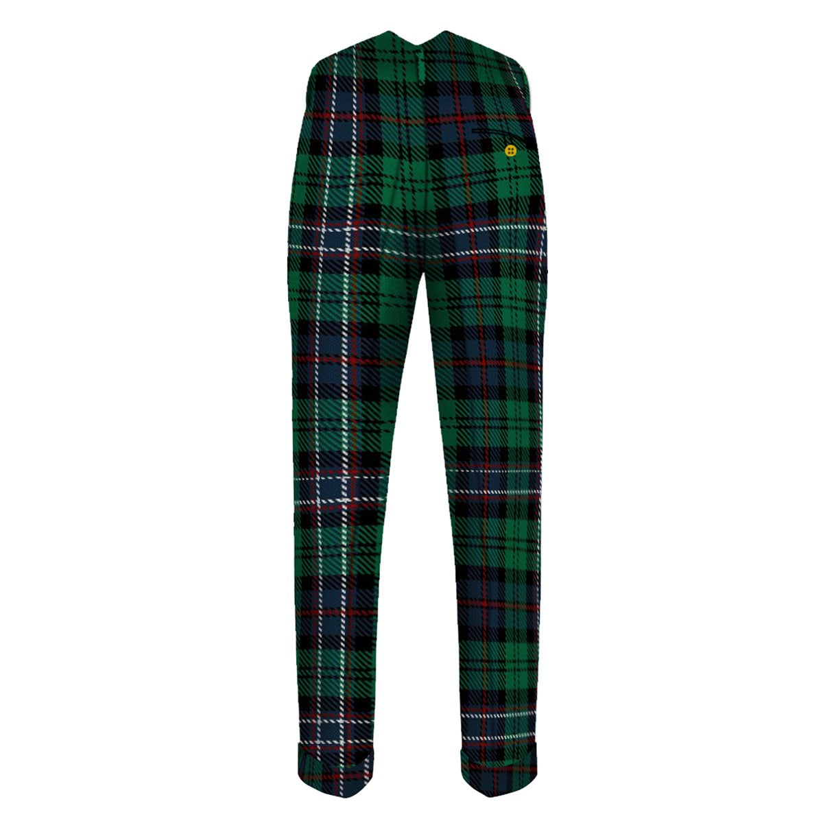 Scottish National Tartan Trouser Back