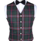Scottish National Tartan Vest Front