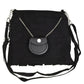 Scottish Plain Black Tartan Ladies Hand Bag