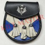 Scottish Sporran Blue Front