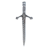 Scottish Thistle Crest Kilt Pin 