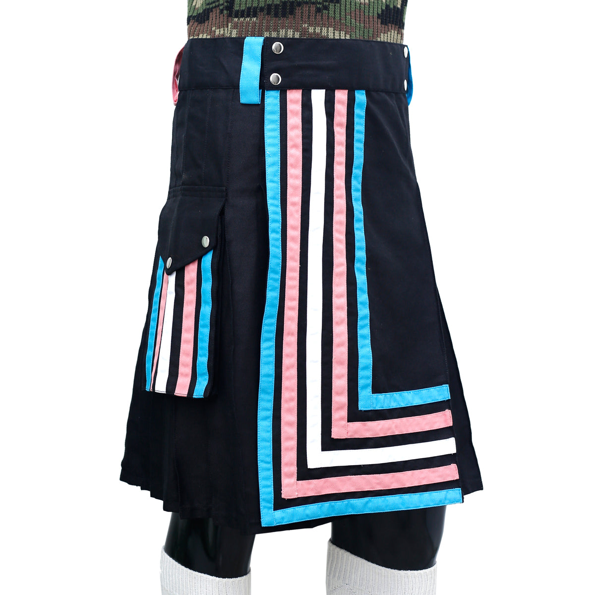 Scottish Trans Pride Kilt Right