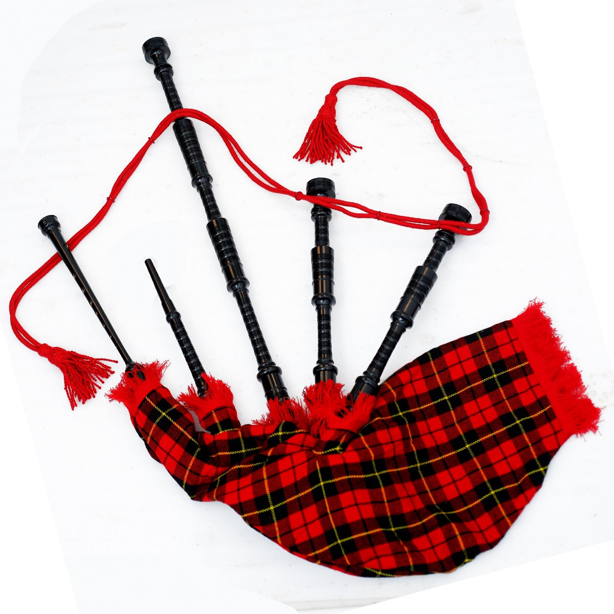 Scottish Wallace Tartan Bagpipe for Sale