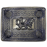 Scottish Welsh Dragon Badge Celtic Kilt Belt Buckle Antique Finish