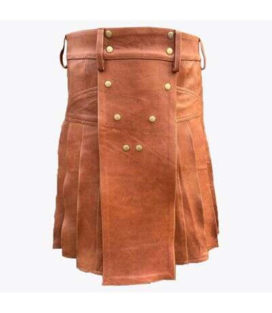Scottish  Leather Kilt