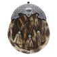 Seal Skin Sporran with Antique Chrome Cantle