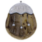 Seal Skin Sporran with Silver Plated Cantle