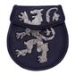 Semi Dress Lion Rampant Leather With Grey Rabbit Fur Sporran