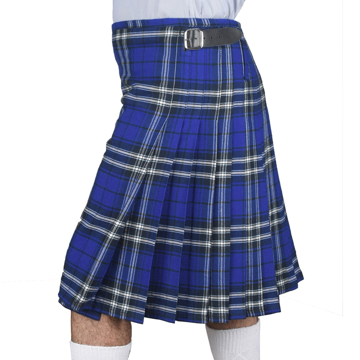 Shalom Tartan Kilt Left Side