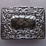 Shamrock Design Kilt Belt Buckle
