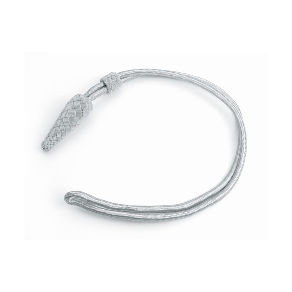 Silver dress sword knot