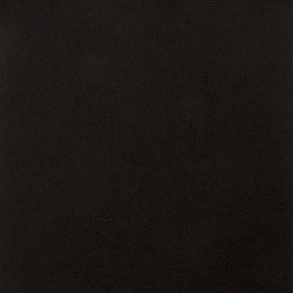 Solid Black Tartan Trouser Fabric