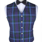 Spirit of Scotland Tartan Vest Front