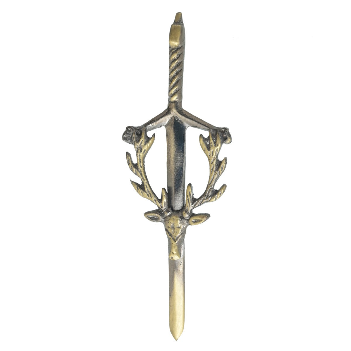 Stag Head Kilt Pin Antique 