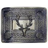 Stage Head Badge Celtic Kilt Belt Buckle Antique Finish
